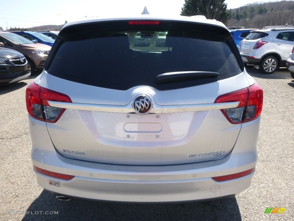 2017 Envision Essence AWD - Galaxy Silver Metallic / Ebony photo #6