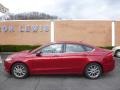 2017 Ruby Red Ford Fusion SE  photo #6