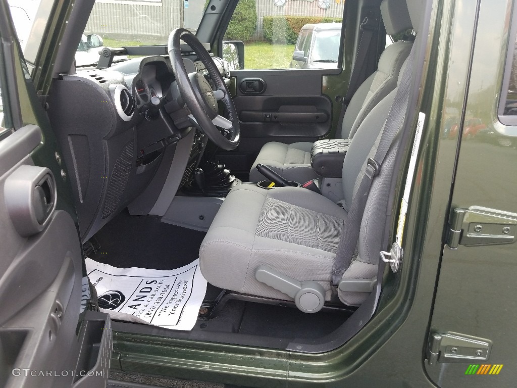 2009 Wrangler Unlimited Sahara 4x4 - Jeep Green Metallic / Dark Slate Gray/Medium Slate Gray photo #8