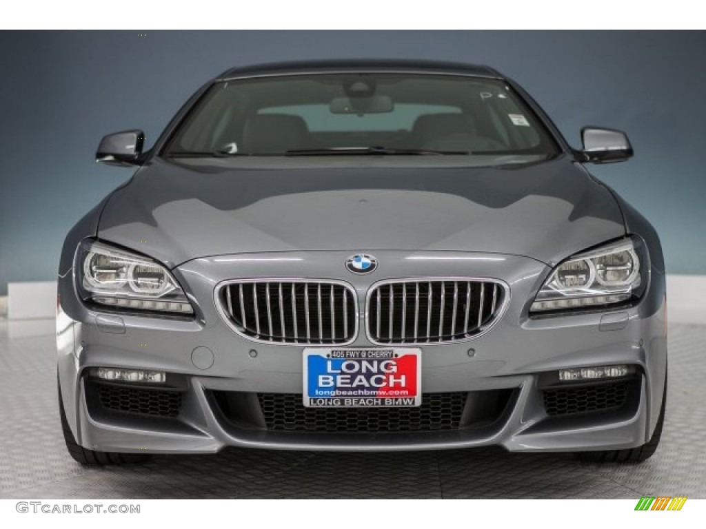 2014 6 Series 650i Gran Coupe - Space Gray Metallic / Black photo #2