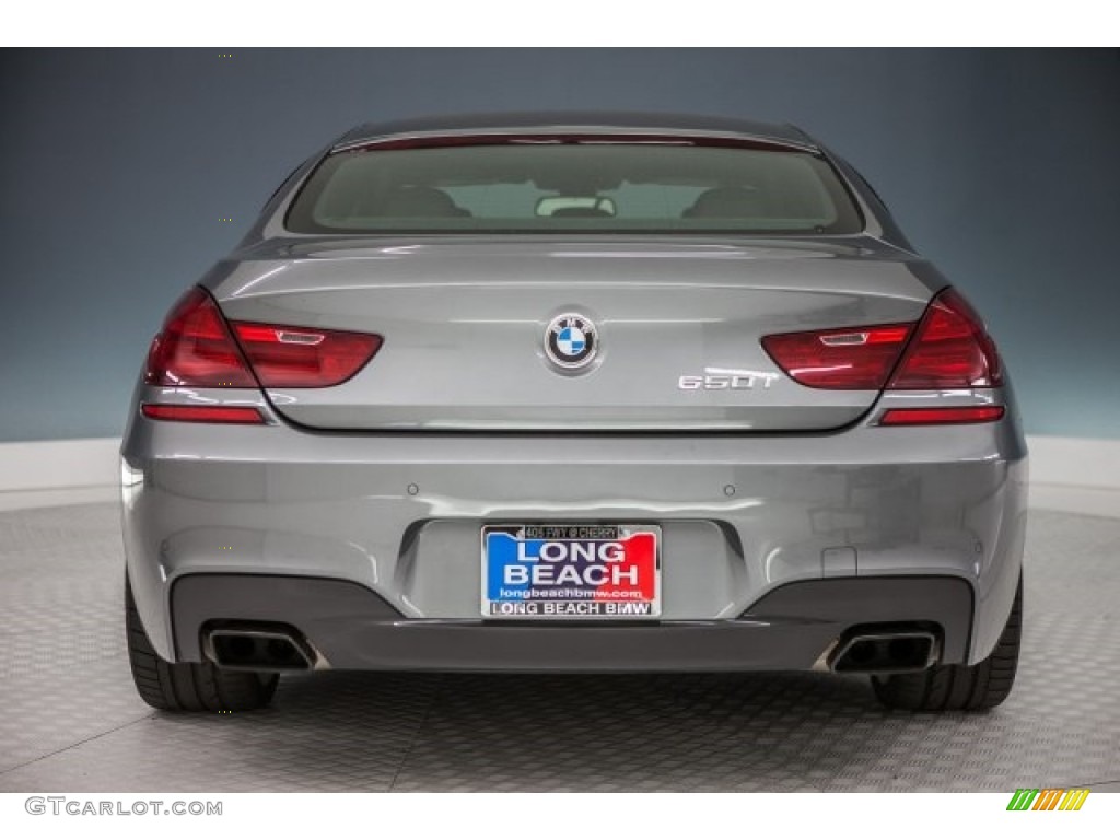 2014 6 Series 650i Gran Coupe - Space Gray Metallic / Black photo #3