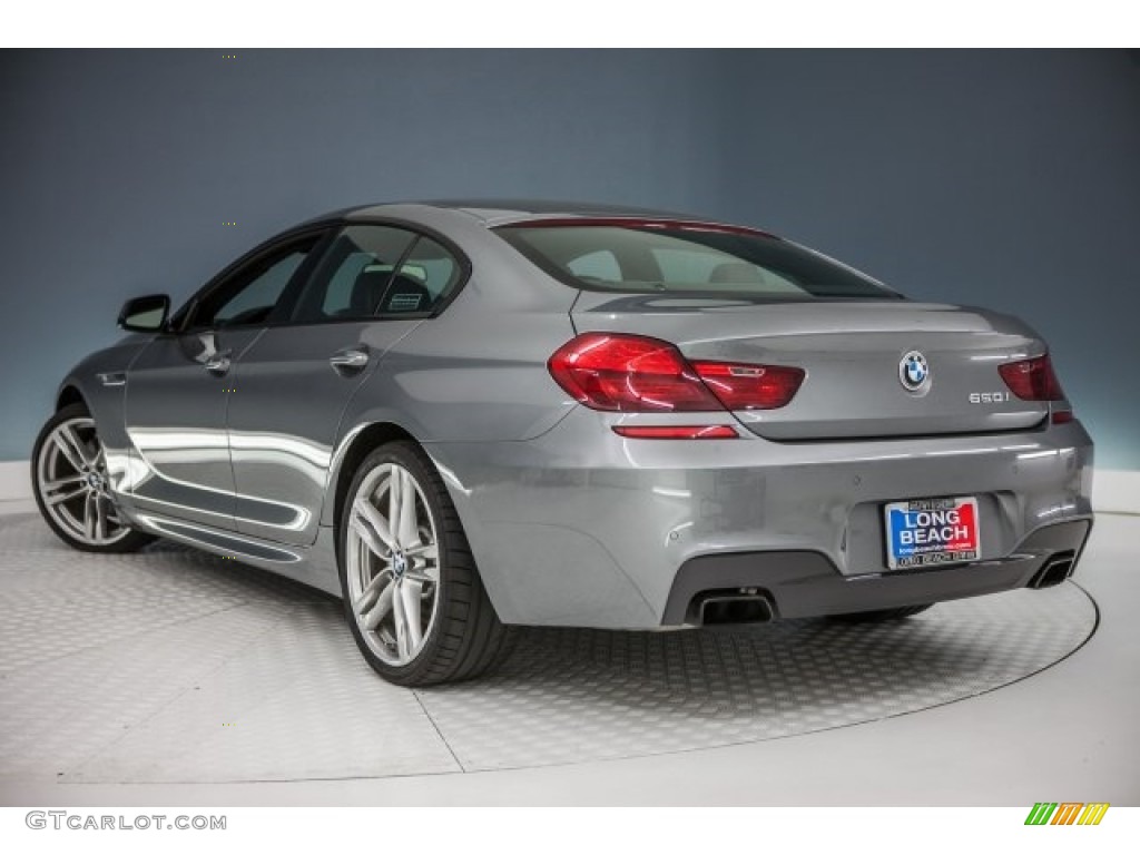 2014 6 Series 650i Gran Coupe - Space Gray Metallic / Black photo #10