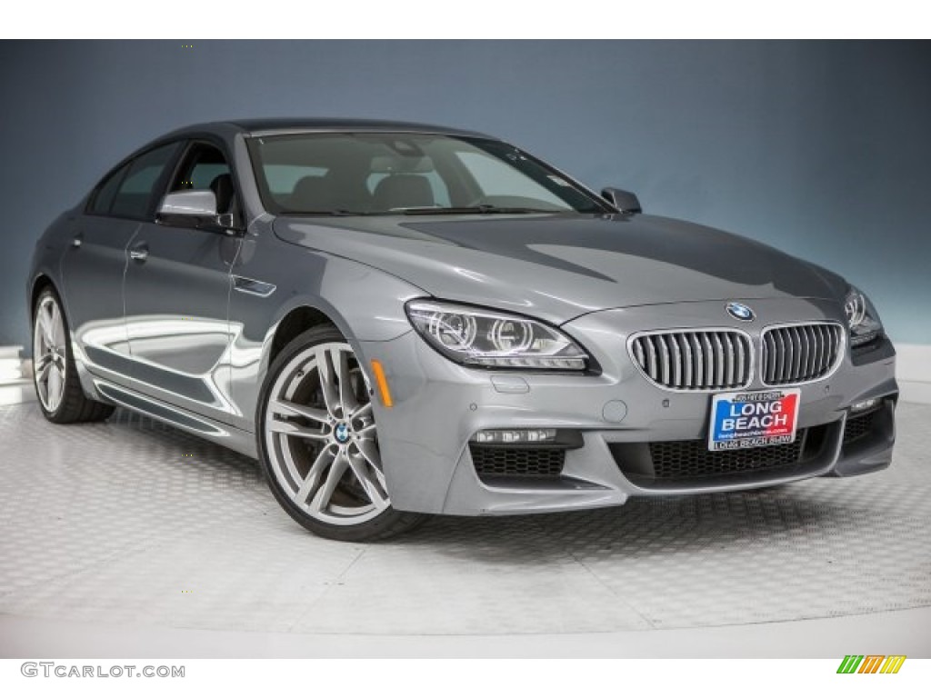 2014 6 Series 650i Gran Coupe - Space Gray Metallic / Black photo #12