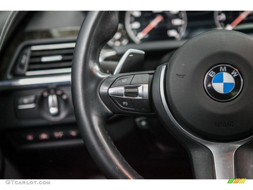 2014 6 Series 650i Gran Coupe - Space Gray Metallic / Black photo #13