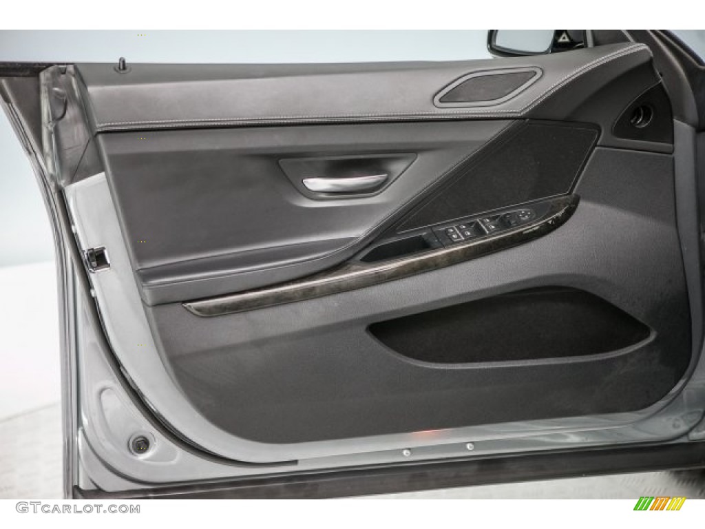 2014 6 Series 650i Gran Coupe - Space Gray Metallic / Black photo #17