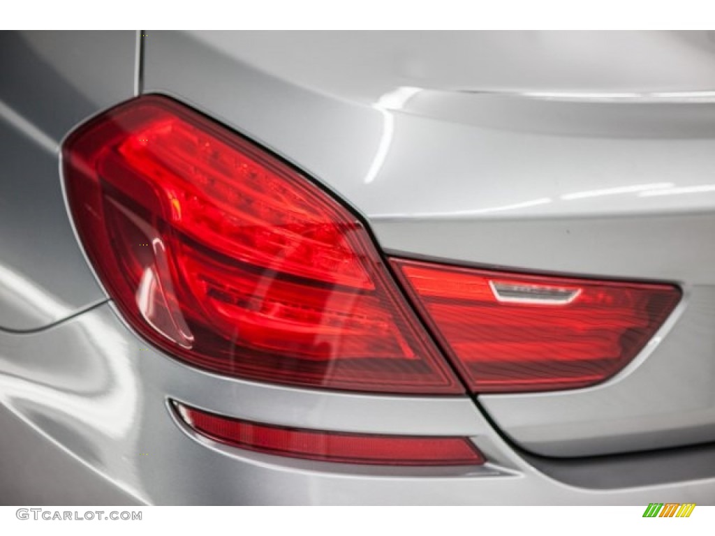 2014 6 Series 650i Gran Coupe - Space Gray Metallic / Black photo #18