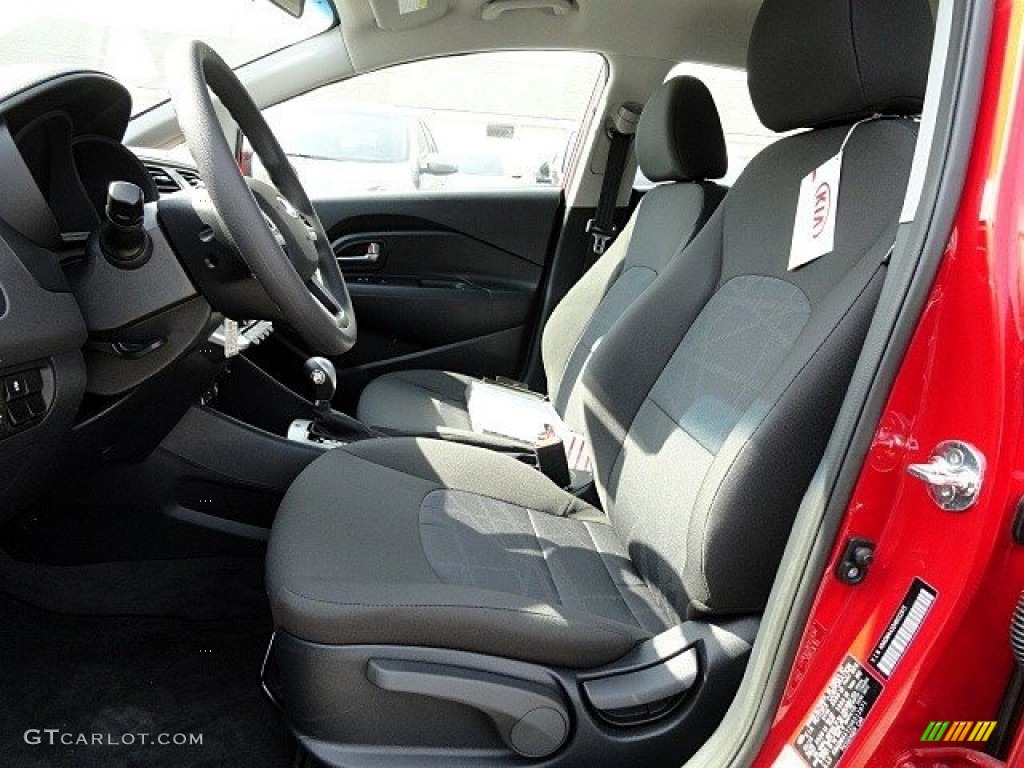 2017 Kia Rio LX Sedan Front Seat Photo #119465183