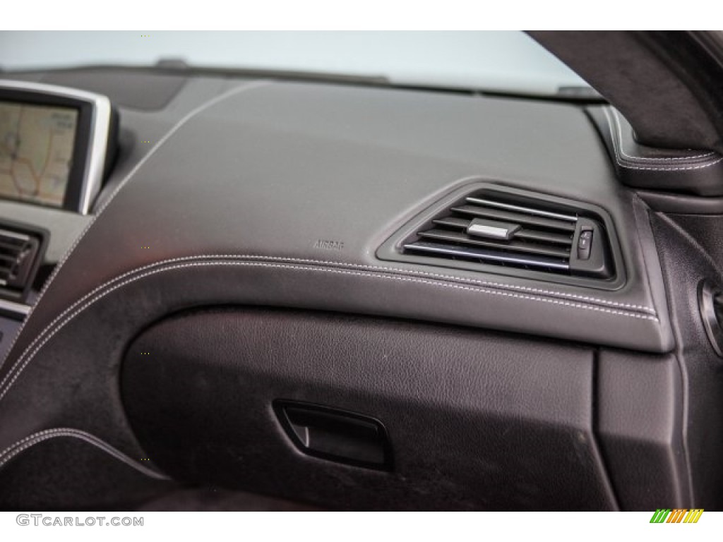 2014 6 Series 650i Gran Coupe - Space Gray Metallic / Black photo #19