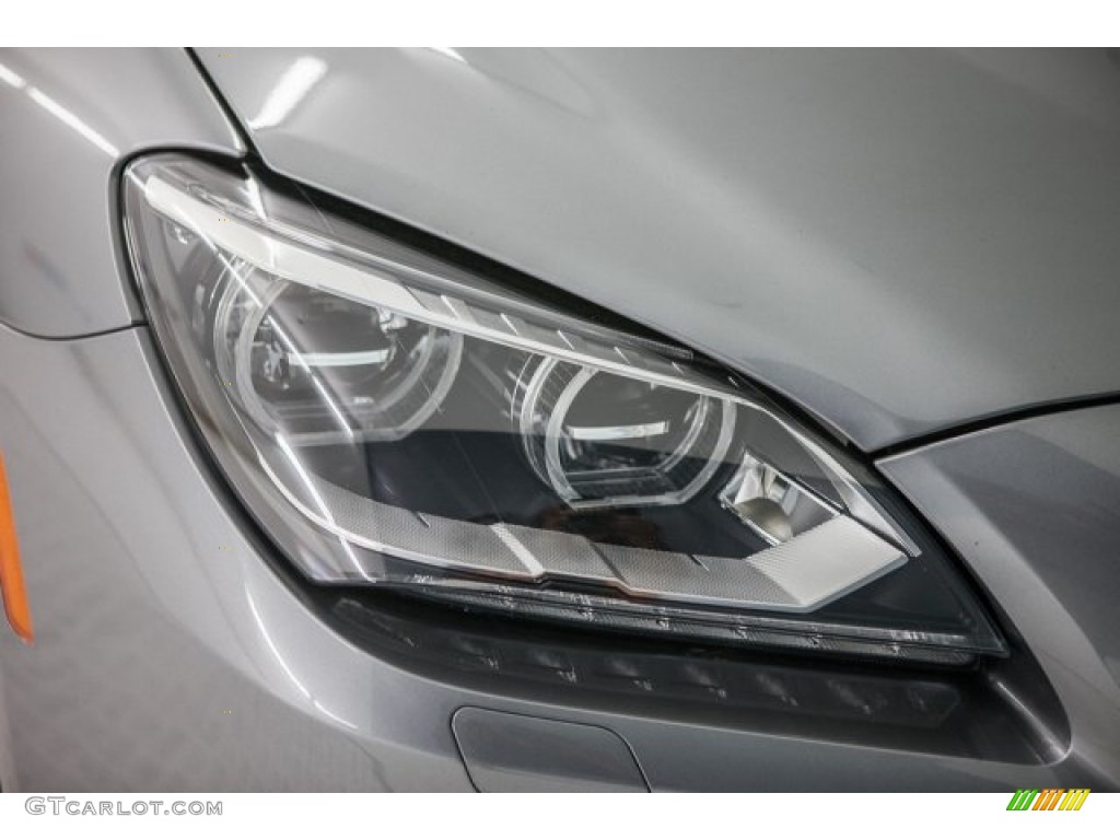 2014 6 Series 650i Gran Coupe - Space Gray Metallic / Black photo #23