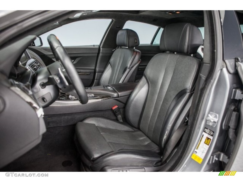 2014 6 Series 650i Gran Coupe - Space Gray Metallic / Black photo #25