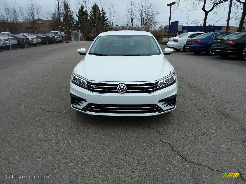 2017 Passat R-Line Sedan - Pure White / Titan Black photo #2