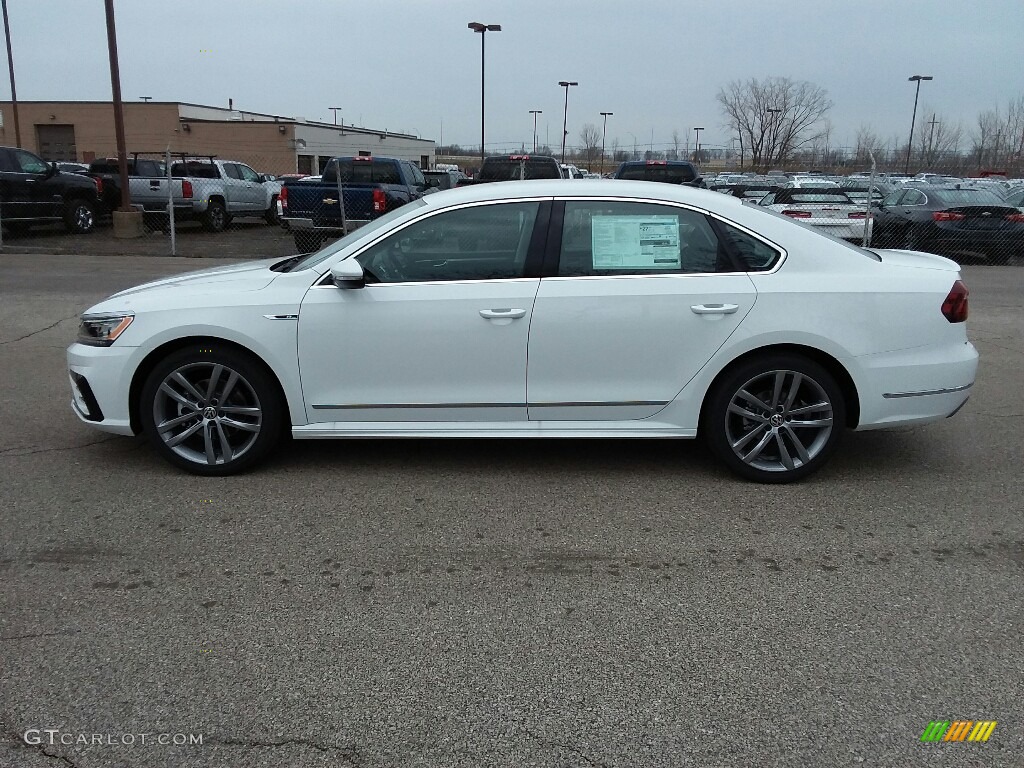 Pure White 2017 Volkswagen Passat R-Line Sedan Exterior Photo #119465954
