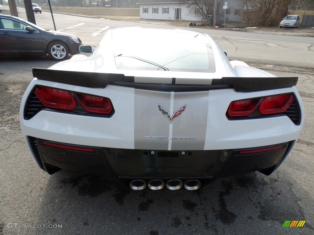 2017 Corvette Grand Sport Coupe - Arctic White / Gray photo #6