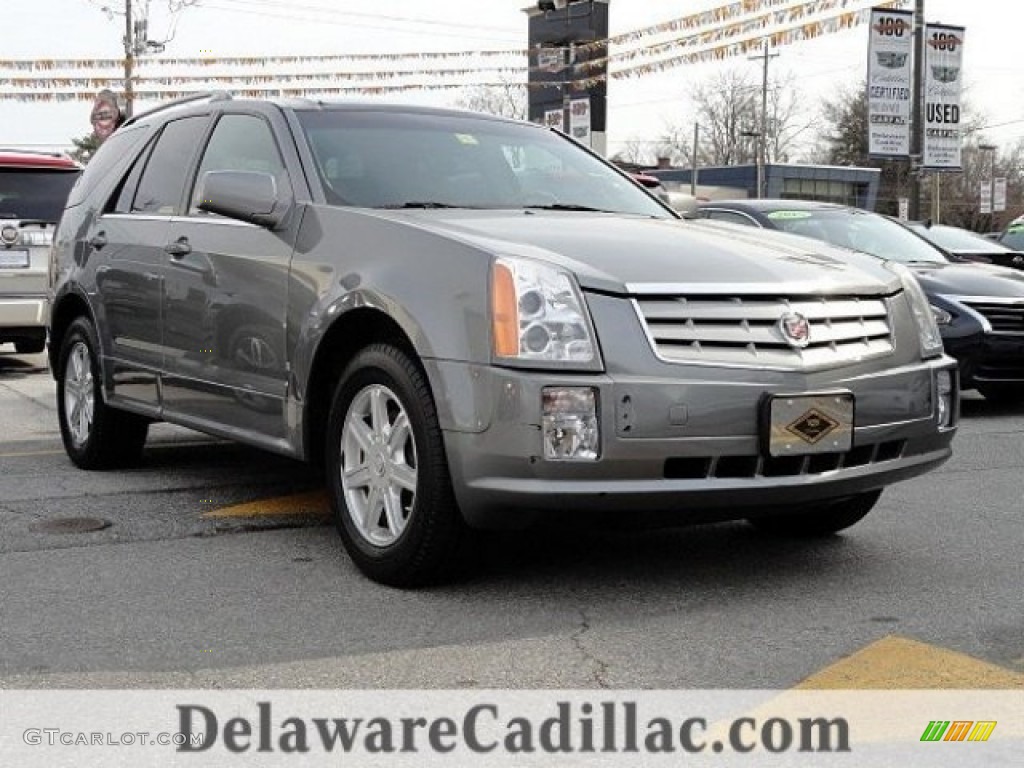 2006 SRX V6 - Stealth Gray / Light Gray photo #1