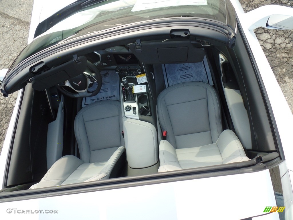 2017 Corvette Grand Sport Coupe - Arctic White / Gray photo #16