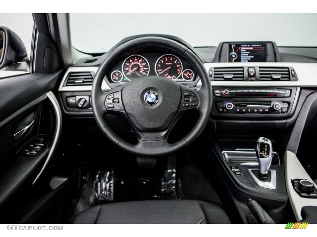 2014 3 Series 320i Sedan - Mineral Grey Metallic / Black photo #4