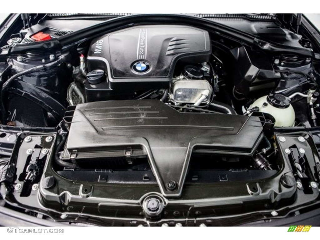 2014 3 Series 320i Sedan - Mineral Grey Metallic / Black photo #9