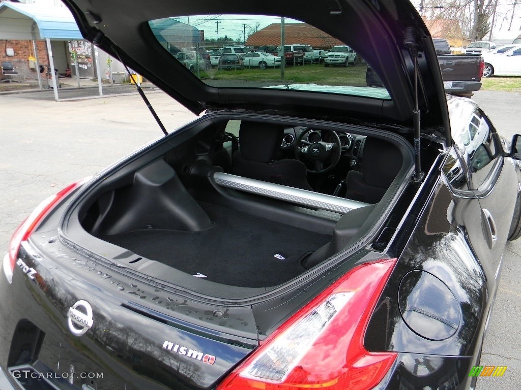 2014 370Z NISMO Coupe - Magnetic Black / NISMO Black/Red photo #21