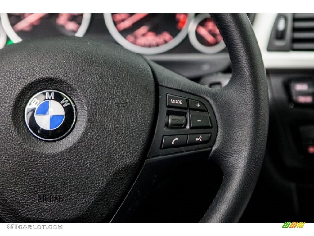 2014 3 Series 320i Sedan - Mineral Grey Metallic / Black photo #18