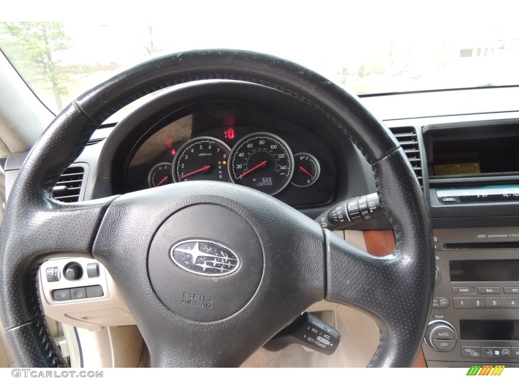 2006 Outback 2.5i Limited Wagon - Champagne Gold Opalescent / Taupe photo #9