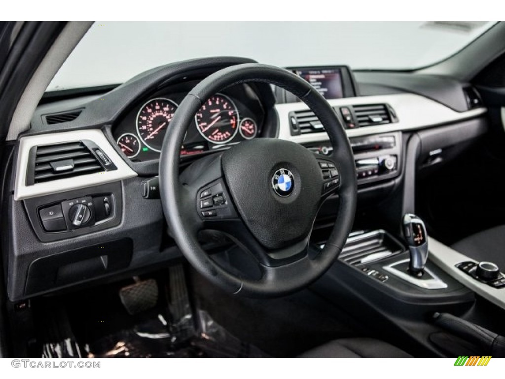 2014 3 Series 320i Sedan - Mineral Grey Metallic / Black photo #20