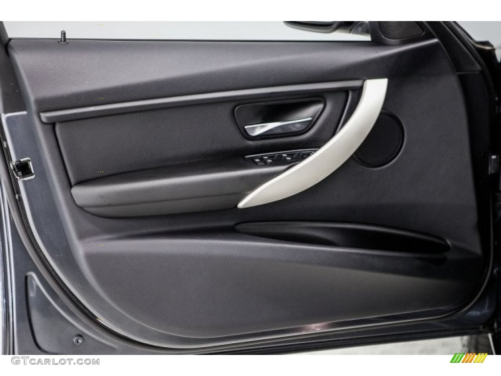 2014 3 Series 320i Sedan - Mineral Grey Metallic / Black photo #23