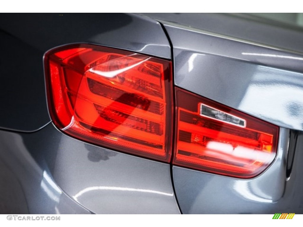 2014 3 Series 320i Sedan - Mineral Grey Metallic / Black photo #24