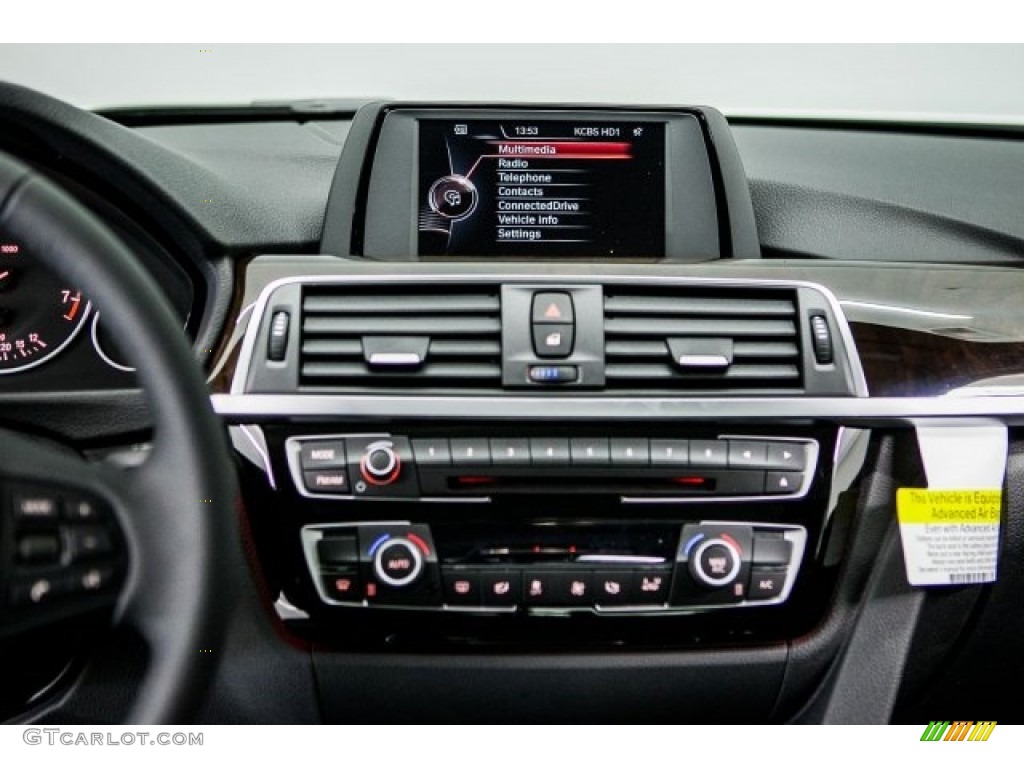 2017 3 Series 320i Sedan - Glacier Silver Metallic / Black photo #5