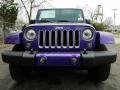 2017 Extreme Purple Jeep Wrangler Unlimited Sahara 4x4  photo #2