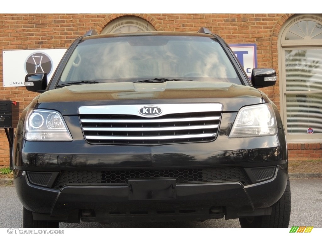 2009 Borrego LX V6 4x4 - Ebony Black / Beige photo #1