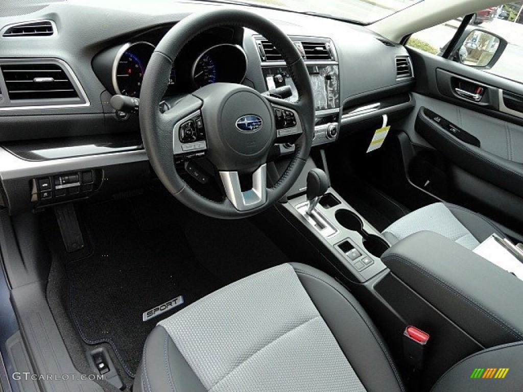 Sport Two-Tone Gray Interior 2017 Subaru Legacy 2.5i Sport Photo #119472116