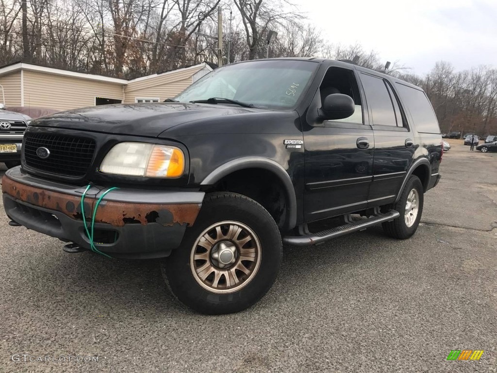 2000 Expedition XLT 4x4 - Black / Medium Graphite photo #1