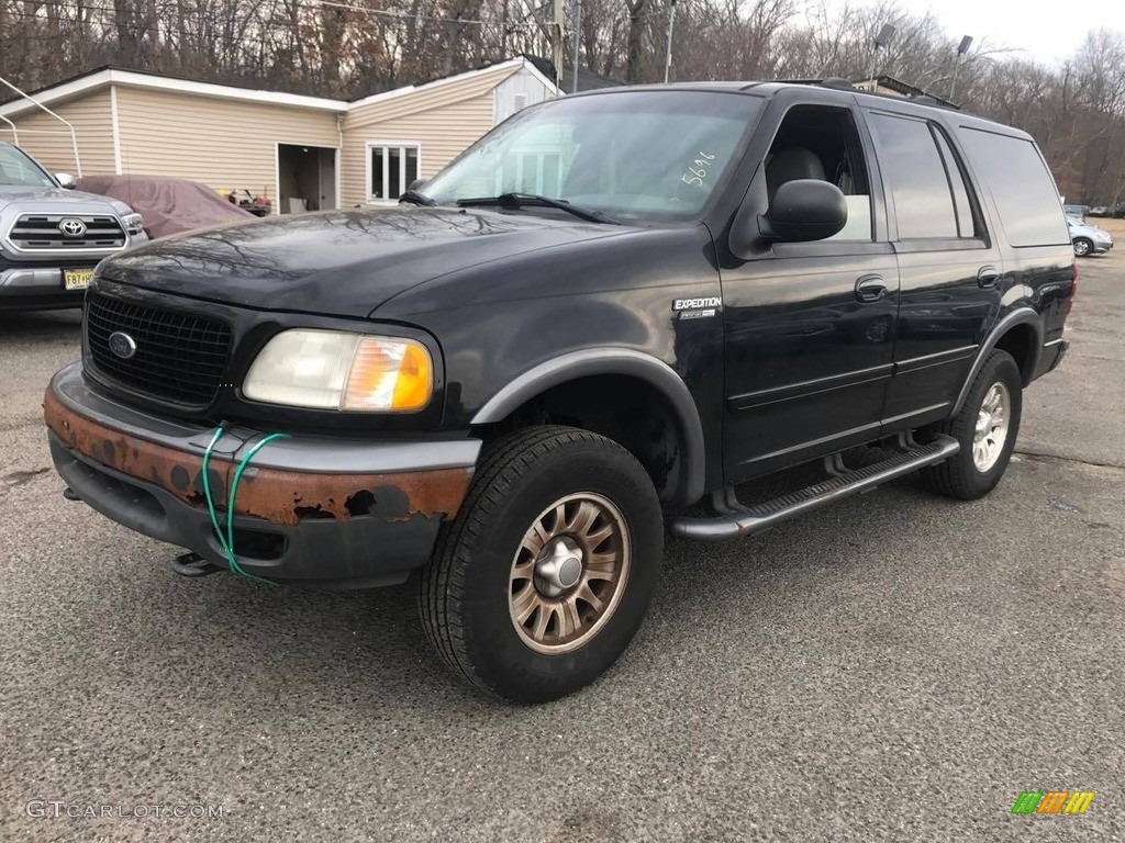 2000 Expedition XLT 4x4 - Black / Medium Graphite photo #2