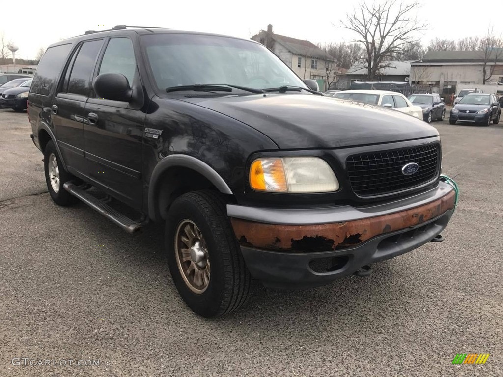 2000 Expedition XLT 4x4 - Black / Medium Graphite photo #10