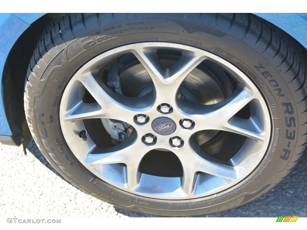 2014 Focus SE Sedan - Performance Blue / Charcoal Black photo #20