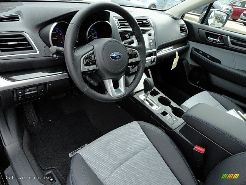 Sport Two-Tone Gray Interior 2017 Subaru Legacy 2.5i Sport Photo #119473367