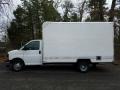 Summit White - Express Cutaway 3500 Moving Van Photo No. 3