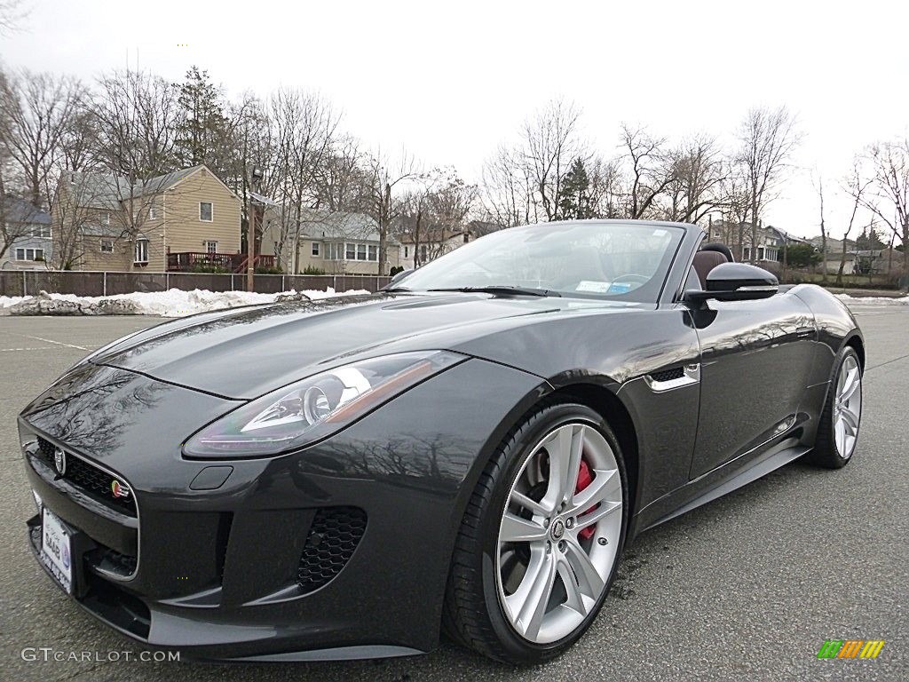 Stratus Grey Metallic 2014 Jaguar F-TYPE V8 S Exterior Photo #119474195
