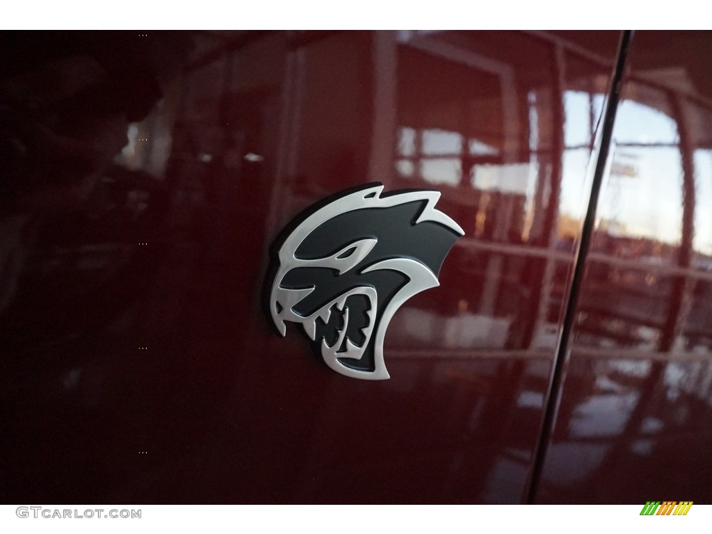 2017 Charger SRT Hellcat - Octane Red / Black/Sepia photo #6