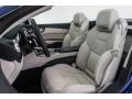 2017 Mercedes-Benz SL Crystal Grey/Black Interior Front Seat Photo