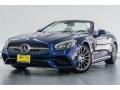 2017 Brilliant Blue Metallic Mercedes-Benz SL 450 Roadster  photo #14