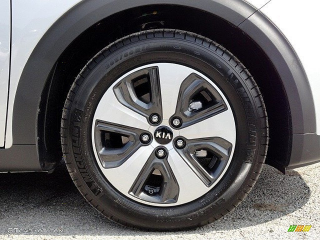 2017 Niro LX Hybrid - Silky Silver / Charcoal photo #8