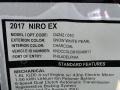 2017 Snow White Pearl Kia Niro EX Hybrid  photo #26