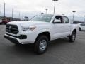 2017 Super White Toyota Tacoma SR Double Cab  photo #3