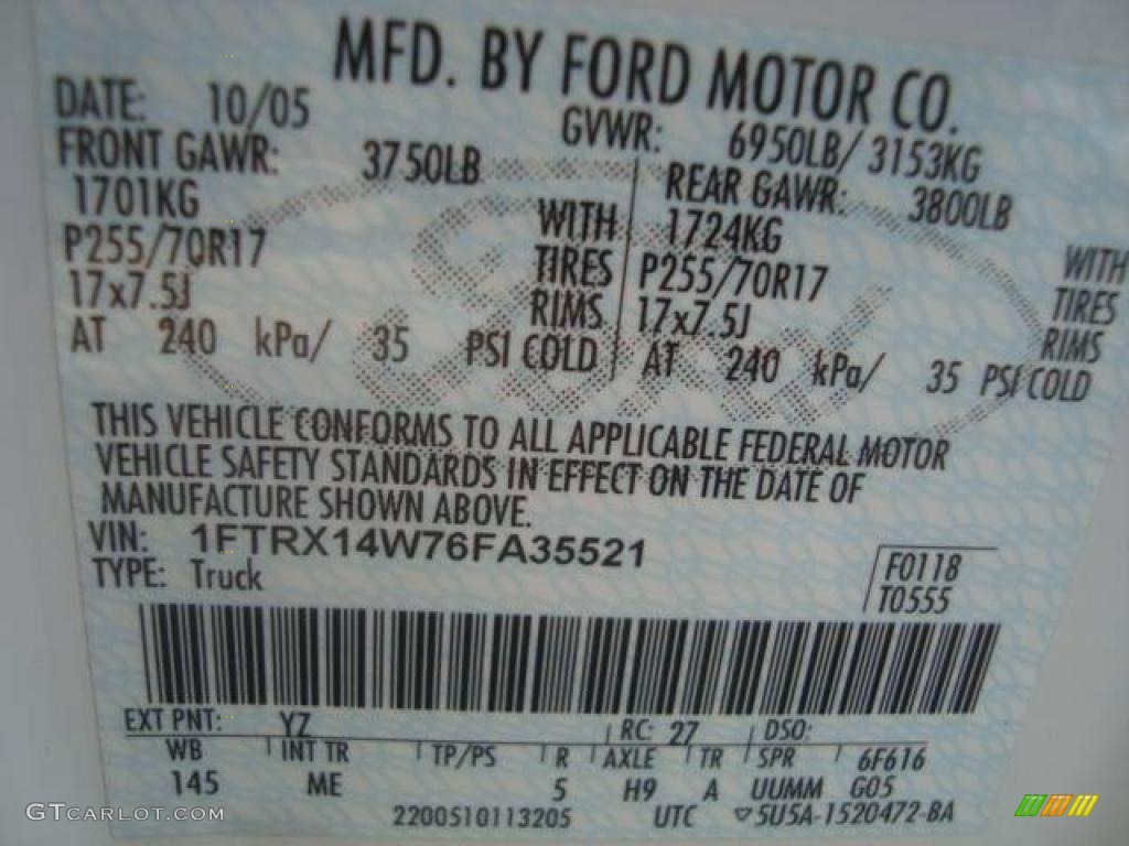 2006 F150 XLT SuperCab 4x4 - Oxford White / Medium Flint photo #25