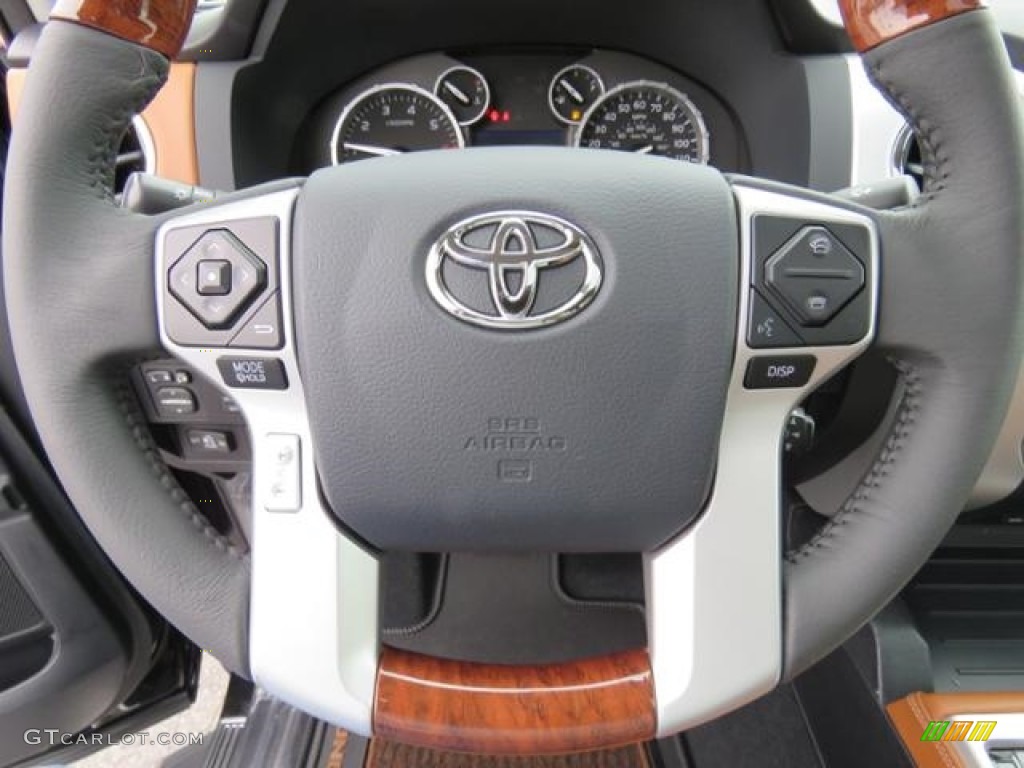 2017 Toyota Tundra 1794 CrewMax Steering Wheel Photos