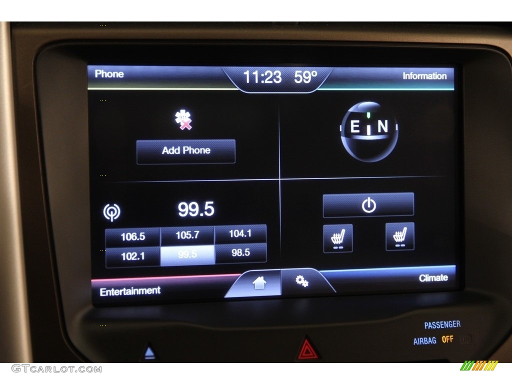 2011 Edge SEL AWD - Mediterranean Blue Metallic / Medium Light Stone photo #10