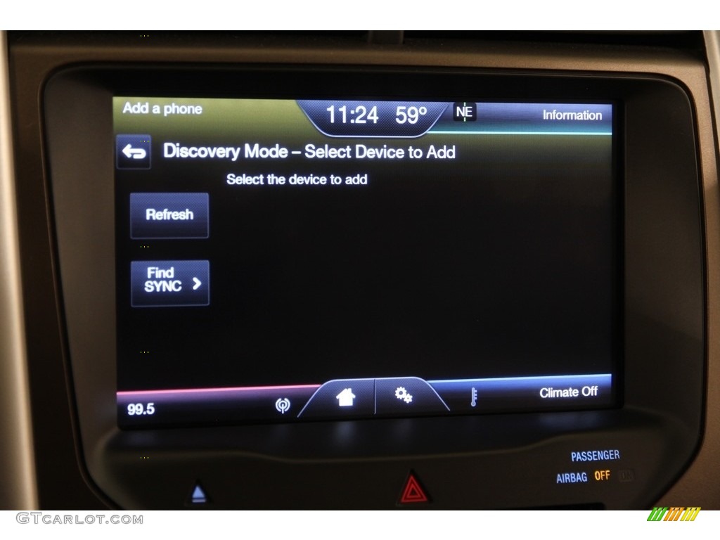 2011 Edge SEL AWD - Mediterranean Blue Metallic / Medium Light Stone photo #12