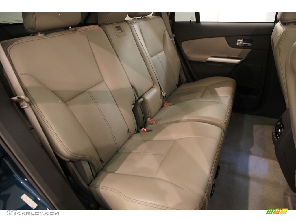 2011 Edge SEL AWD - Mediterranean Blue Metallic / Medium Light Stone photo #15