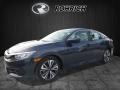 Cosmic Blue Metallic - Civic EX-L Sedan Photo No. 4